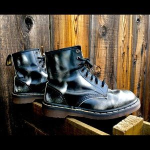 Vintage Dr. Martens.  Marble Pascal Boots